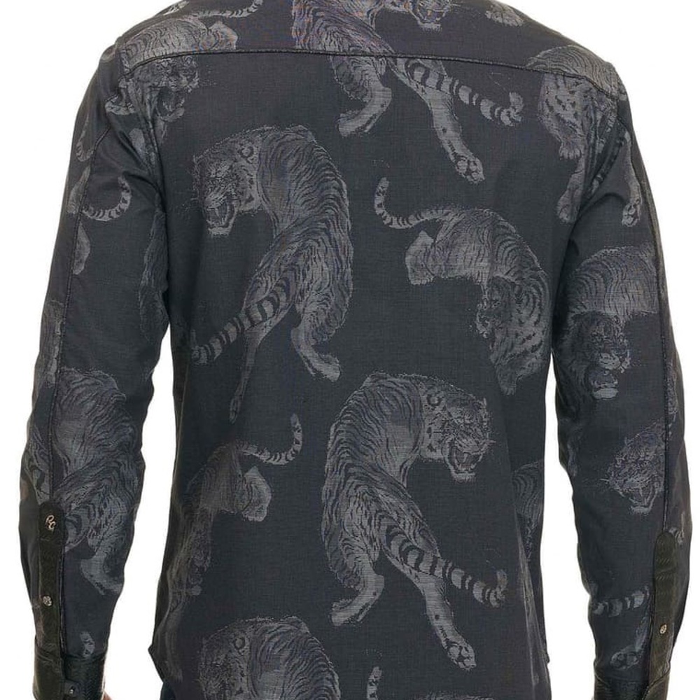 Robert graham Pepper Tigers embroidered limited ed - Picture 3 of 8